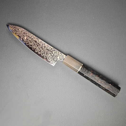 Yuanren Copper Damascus 5'' Paring Knife 67 Layers