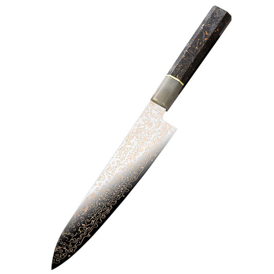 Yuanren Copper Damascus 8.5'' Chef Knife 67 Layers